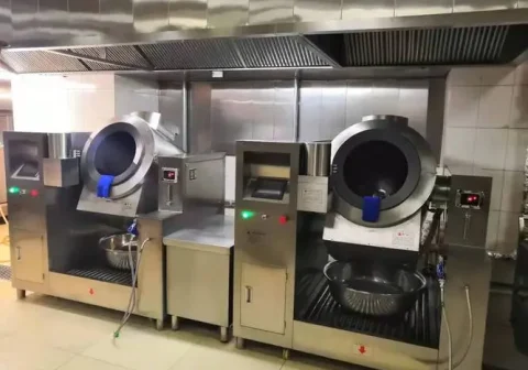 cooking food robot